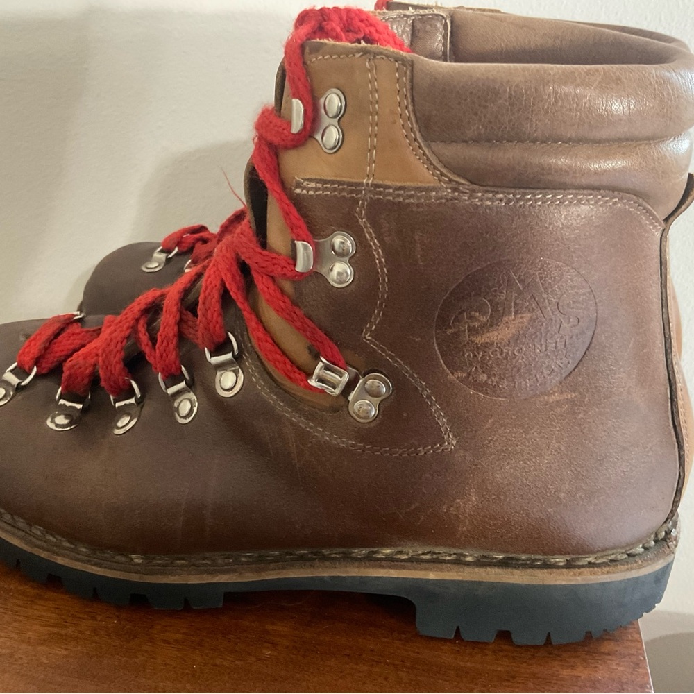 PMS by GRONELL Classic Leather Norwegian Welt made in italy Boots Men Size 13 - Picture 2 of 6